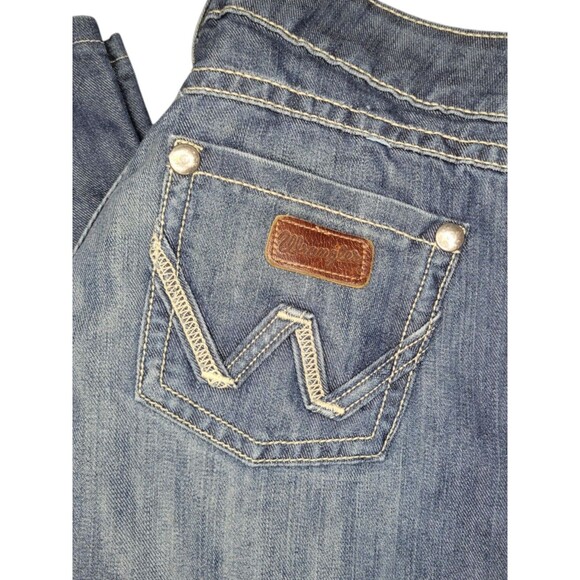 Wrangler Retro Mae Western Bootcut Jean Womens 5/6 x 32 Mid Rise Cowgirl Rodeo - Picture 1 of 10
